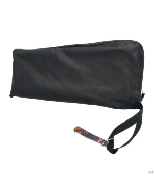 Finna canne pl. regl.poign.noir bois margaruta alu