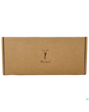 Pluviose canne pliable uni poignee bois champagne