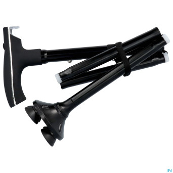 Pluviose canne loyal pliable noir