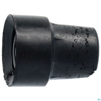 Embout canne 19mm noir