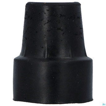 Embout canne 19mm noir