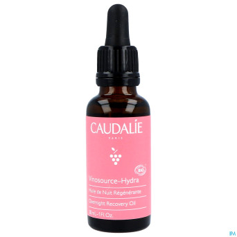 Caudalie vinosource hydra huile nuit regener. 30ml