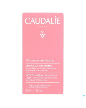 Caudalie vinosource hydra serum sos rehydra   30ml