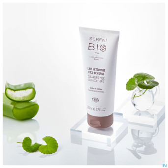Serenibio lait nettoyant cica-apaisant  tube 200ml