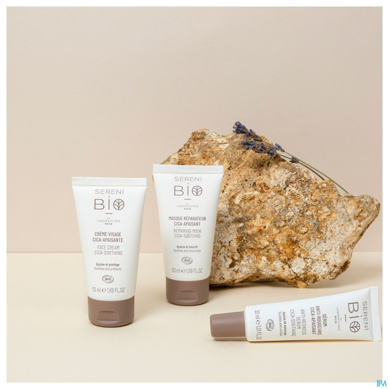 Serenibio creme visage cica-apaisante    tube 50ml
