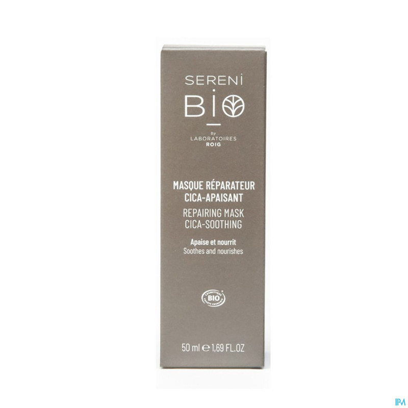 Serenibio masque reparateur cica-apaisant tube50ml