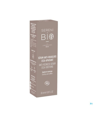 Serenibio serum a/rougeurs cica-apaisant tube 30ml