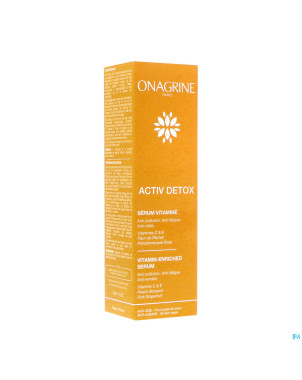 Soins a/age activ detox serum vitamine fl 30ml