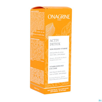 Soins a/age activ detox contour yeux vitam. 15ml