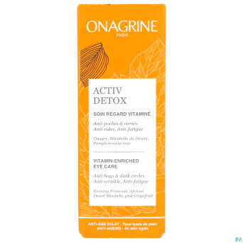 Soins a/age activ detox contour yeux vitam. 15ml