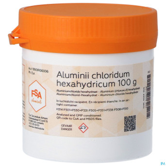 Aluminium chlorure hexahydrate 100g magis