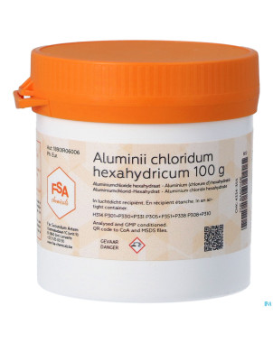 Aluminium chlorure hexahydrate 100g magis
