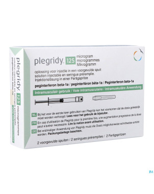Plegridy 125mcg sol inj im ser preremplie 2
