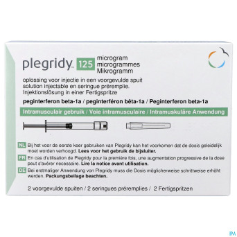 Plegridy 125mcg sol inj im ser preremplie 2