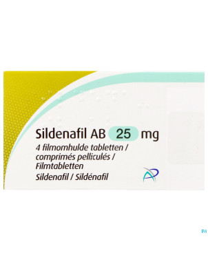 Sildenafil ab  25mg comp pell  4