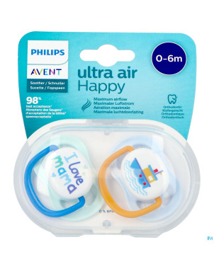 Philips avent sucette 0m+ happy boy