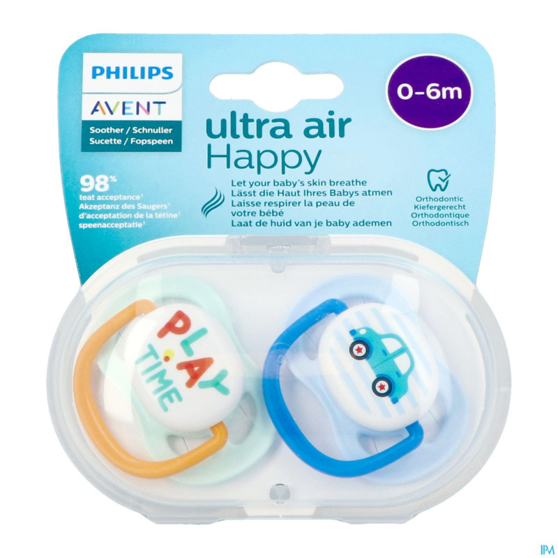 Philips avent sucette 0m+ mix
