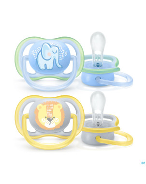 Philips avent sucette 0m+ animals mix