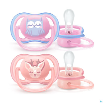 Philips avent sucette 0m+ animals mix