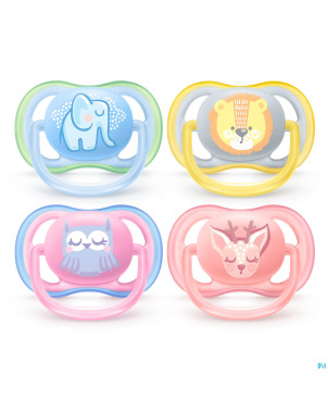 Philips avent sucette 0m+ animals mix