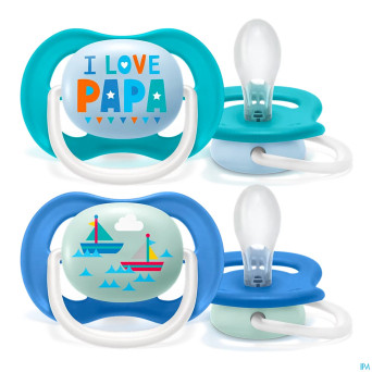 Philips avent sucette 6m+ happy boy