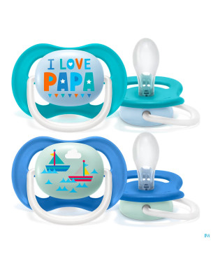 Philips avent sucette 6m+ happy boy