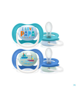 Philips avent sucette 6m+ happy boy
