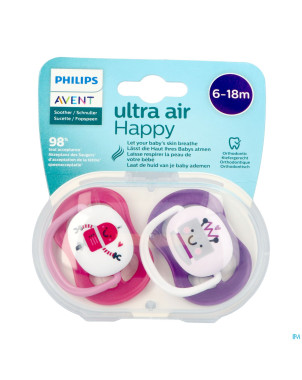 Philips avent sucette 6m+ mix