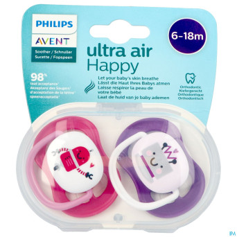 Philips avent sucette 6m+ mix