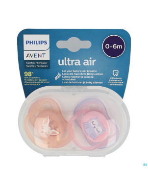 Philips avent sucette 0m+ girl