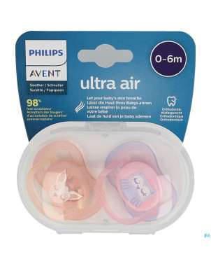 Philips avent sucette 0m+ girl