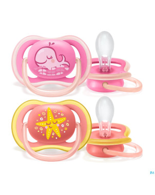 Philips avent sucette 6m+ girl