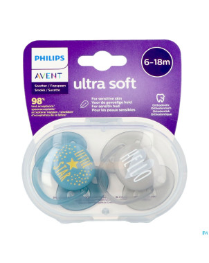 Philips avent sucette 6m+ soft mix