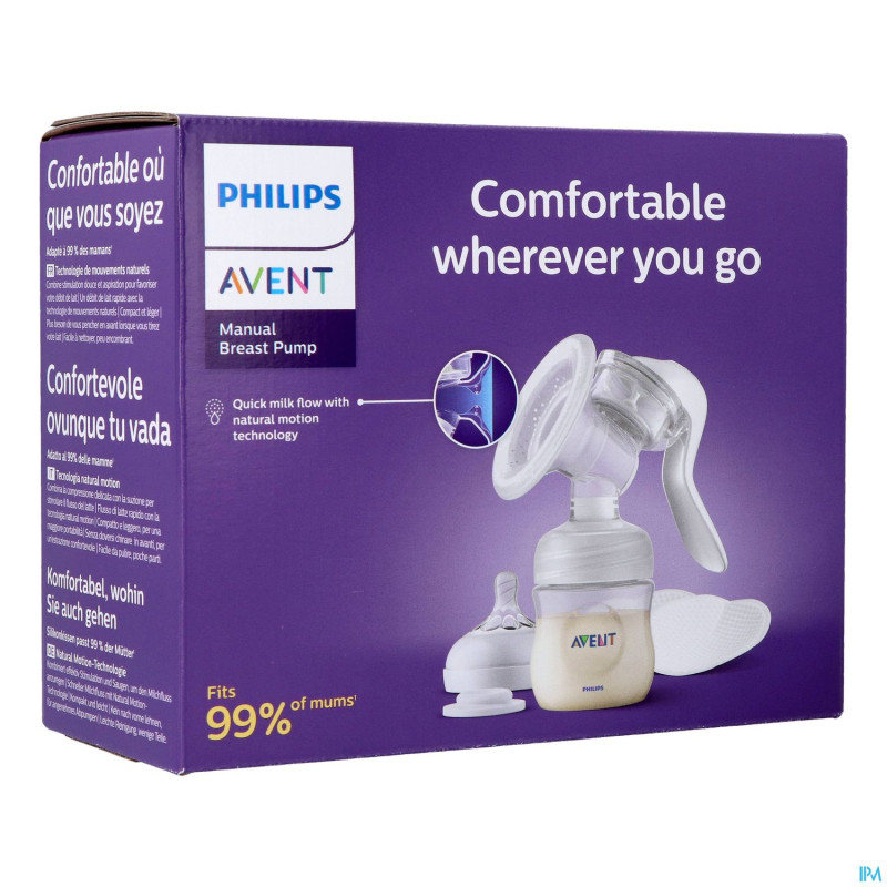 Philips avent natural tire lait