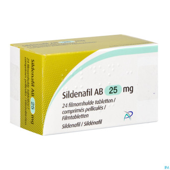 Sildenafil ab  25mg comp pell 24