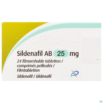 Sildenafil ab  25mg comp pell 24