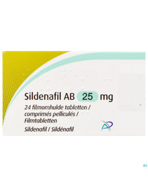 Sildenafil ab  25mg comp pell 24