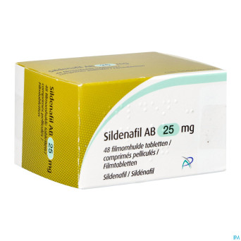 Sildenafil ab  25mg comp pell 48