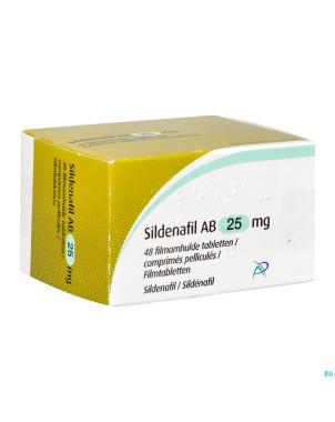 Sildenafil ab  25mg comp pell 48