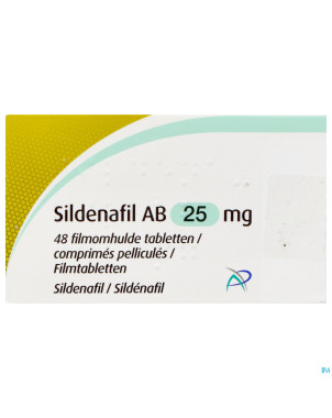 Sildenafil ab  25mg comp pell 48
