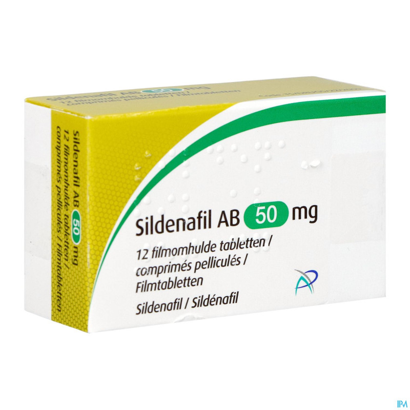 Sildenafil ab  50mg comp pell 12