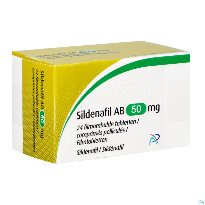 Sildenafil ab  50mg comp pell 24