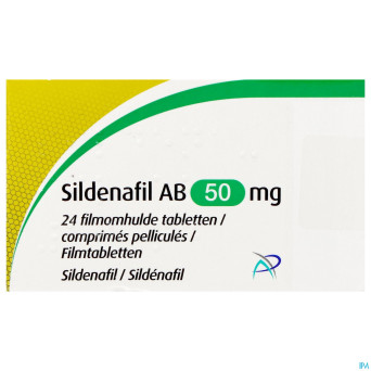Sildenafil ab  50mg comp pell 24