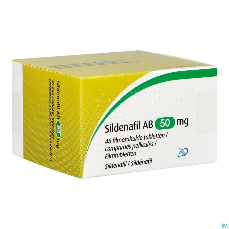 Sildenafil ab  50mg comp pell 48