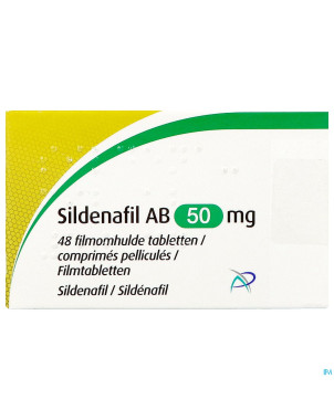 Sildenafil ab  50mg comp pell 48