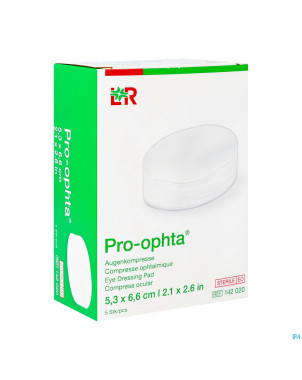 Pro-ophta cp oculaire ster. 5,5x7,5cm 5    142020