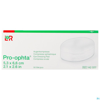 Pro-ophta cp opht n/ster. 5,5x7,5cm 50    142022