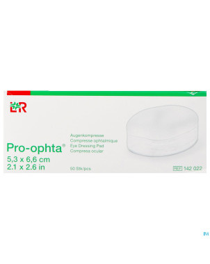 Pro-ophta cp opht n/ster. 5,5x7,5cm 50    142022