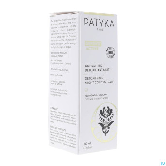 Patyka concentre detoxifiant nuit 30ml