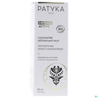 Patyka concentre detoxifiant nuit 30ml